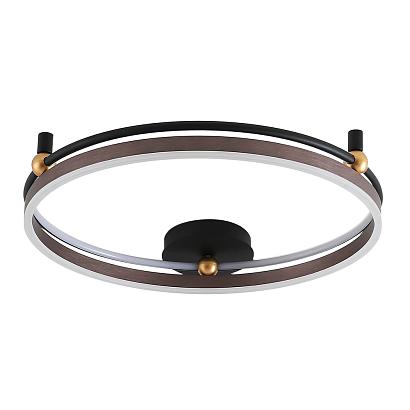 люстры светильник потолочный crystal lux fernando pl72w led coffee/black crystal lux 0620/172, доставка по Казахстану 