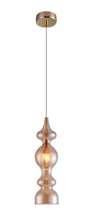 светильник подвесной crystal lux iris sp1 a amber crystal lux 2070/201, доставка по Казахстану 