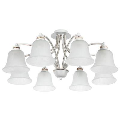 люстры потолочная люстра arte lamp emma a2713pl-8wg, доставка по Казахстану 
