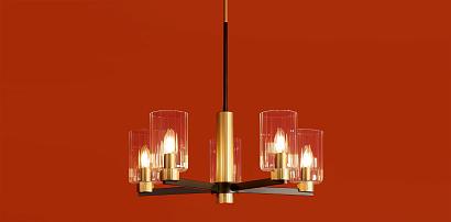 купить Люстра Freya FR2051CL-05BBS Ombre в Алматы, svet.kz, доставка по Казахстану 