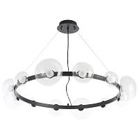 светильник crystal lux bosque sp12 black/transparent crystal lux 0270/312, доставка по Казахстану 