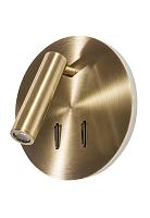 Настенный светильник Crystal Lux CLT 223W BZ Crystal Lux 1400/514