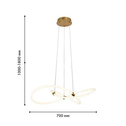 люстры подвесной светильник vendel 4470-3p, доставка по Казахстану 