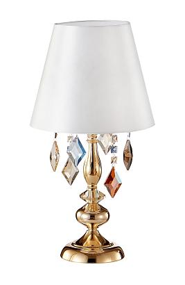 Настольная лампа Crystal Lux MERCEDES LG1 GOLD/COLOR Crystal Lux 0951/501