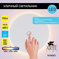 Настенный уличный светильник Arte Lamp NIMBO A4506AL-1WH светильники