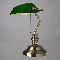Дополнительная картинка Настольная лампа Arte Lamp Banker A2492LT-1AB