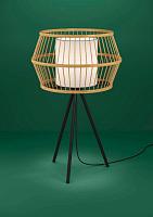390235 Настольная лампа MONTERROSO. 1x40W-E27-, сталь-черный. Предназначен для использования с лампами накаливание цоколь E27. Источник освещения в ко