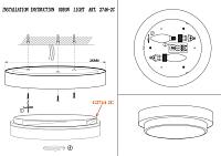 Настенный светильник Odeon Light Drops Holger 2746/2C