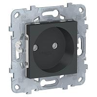 Розетка Schneider Electric Unica New б/з со шторками 16A 250V NU503354 