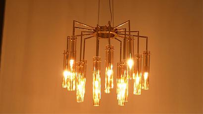 подвесная люстра orgel 4500-15p, доставка по Казахстану 