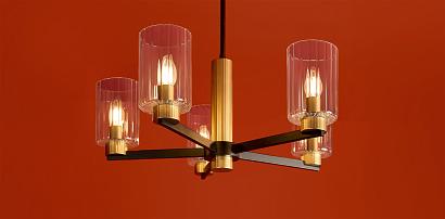 купить Люстра Freya FR2051CL-05BBS Ombre в Алматы, svet.kz, доставка по Казахстану 