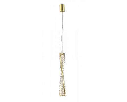 newport 8240 8246/s gold new , подвесной светильник, gold сlear crystal l7,6*h50/250 cm led strip 13, доставка по Казахстану 