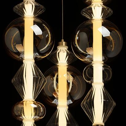 люстры 493011103 виттинген regenbogen life подвесной светильник (пульт), доставка по Казахстану 