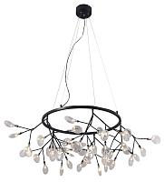 светильник подвесной crystal lux evita sp45 d black/transparent crystal lux 1690/245d, доставка по Казахстану 