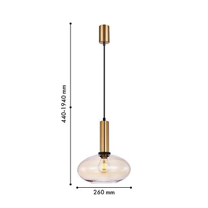 подвесной светильник dubbel 4358-1p, доставка по Казахстану 