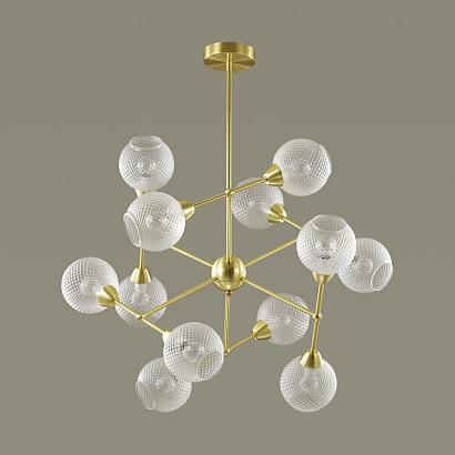 подвесная люстра lumion moderni everly 3752/12c, доставка по Казахстану 