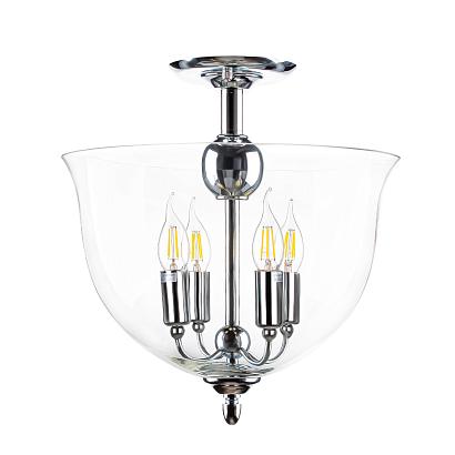 люстры светильник потолочный crystal lux atlas pl4 chrome crystal lux 1150/104, доставка по Казахстану 