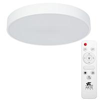 люстры потолочный светодиодный светильник arte lamp arena a2661pl-1wh, доставка по Казахстану 