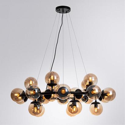 люстры подвесной светильник arte lamp a1664sp-25bk, доставка по Казахстану 
