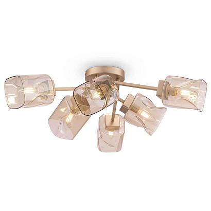 Потолочные Потолочная люстра Freya Isabella FR5095CL-06G, доставка по Казахстану 