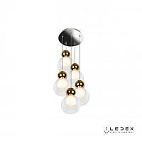 подвесная светодиодная люстра iledex blossom c4476-5r gl, доставка по Казахстану 