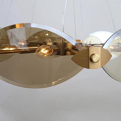 люстры подвесная люстра ovate 4085-7p, доставка по Казахстану 