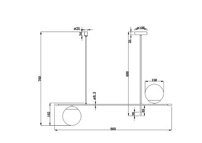 подвесной светильник maytoni nostalgia mod048pl-02g, доставка по Казахстану 