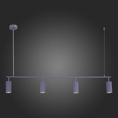 люстры sl1213.703.04 светильник подвесной st-luce серый/серый gu10 4*5w 4000k, доставка по Казахстану 