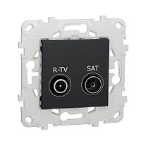 Розетка R-TV/SAT проходная Schneider Electric Unica New NU545654 