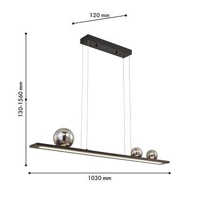 люстры подвесной светильник bilico 4548-3p, доставка по Казахстану 
