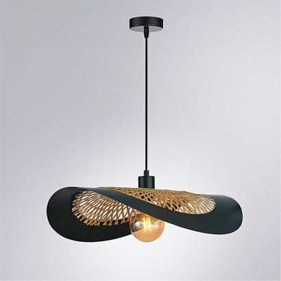 подвесной светильник arte lamp woodstock a7059sp-1bk, доставка по Казахстану 