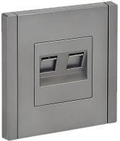FORTE&PIANO Роз. комп. 2-ая RJ45 кат.5E FP533 ст. IEK 