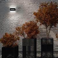 359196 STREET NT23 000 черный Светильник ландшафтный светодиодный IP54 LED 12W 220-240V 4000K 720Лм STRAIT
