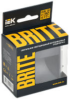 BRITE Подсветка LED встраиваемая ПЛ20-БрМ мар. IEK 