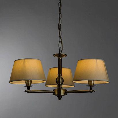 люстры подвесная люстра arte lamp york a2273lm-3ab, доставка по Казахстану 
