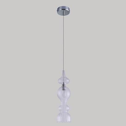 светильник подвесной crystal lux iris sp1 a transparent crystal lux 2072/201, доставка по Казахстану 