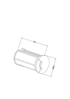 Встраиваемый светильник Outdoor O044DL-L1S3K