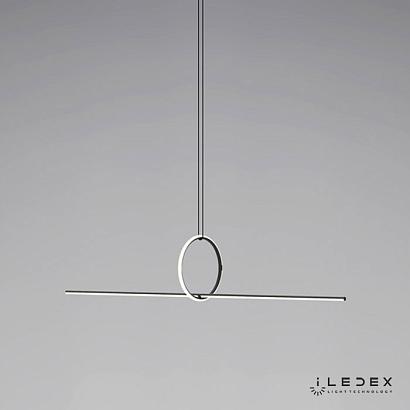 подвесной светильник iledex zoom 10339p/a2-35w-3000k black&white iledex 10339p/a2-35w-3000k bk-wh, доставка по Казахстану 