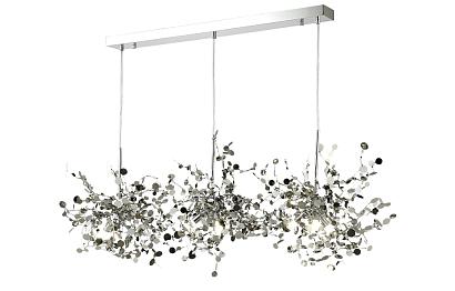 светильник подвесной crystal lux garden sp3х3 l1200 chrome crystal lux 1861/209, доставка по Казахстану 