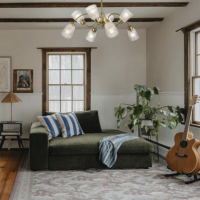 8154/8c lumion люстра imana, доставка по Казахстану 