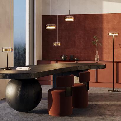 подвесной светильник maytoni mod348pl-l18bbs3k dress code, доставка по Казахстану 