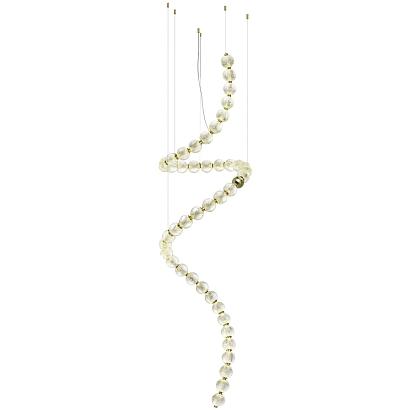 люстры 5008/132l l-vision odl23 413 золотой/прозрачный/металл/акрил люстра led 132w 4000k 6600лм crystal, доставка по Казахстану 