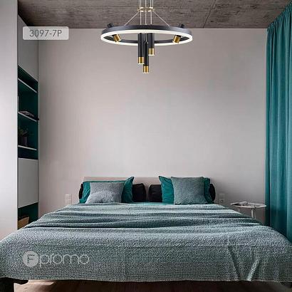 люстры подвесная люстра daur 3097-7p, доставка по Казахстану 