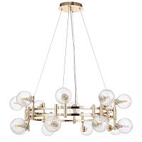 подвесной светильник crystal lux luxury sp16 gold crystal lux 2270/316, доставка по Казахстану 