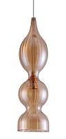 Дополнительная картинка Светильник подвесной Crystal Lux IRIS SP1 B AMBER Crystal Lux 2073/201