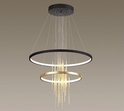 подвесной светодиодный светильник odeon light l-vision monica 3901/63l, доставка по Казахстану 