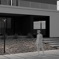 Садово-парковый светильник Outdoor O529FL-L30B3K NAIL