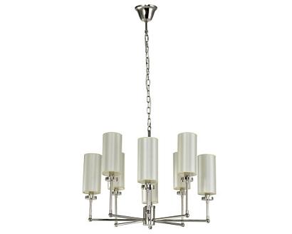 люстры newport 7260 7264+4/c nickel без абажуров , люстра, nickel d81*h60 cm e14 8*40w, доставка по Казахстану 