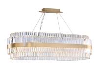 newport 10240 10242/120 oval , люстра, brass clear crystal l120*45*h30 cm g4 44*5w, доставка по Казахстану 