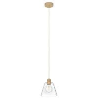43633 подвесной потолочный светильник (люстра) copley, 1х40w, e27, h1100, ø200, сталь/алюминий/стекл, доставка по Казахстану 